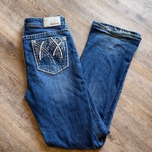 Grace in LA easy fit flare jeans